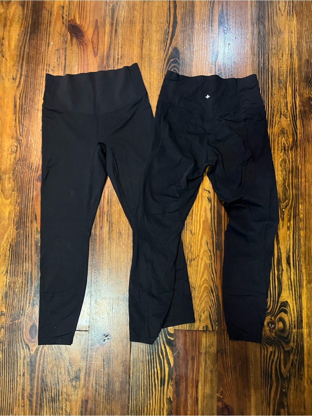 2PAIR- HALARA Black High-Waist Leggings